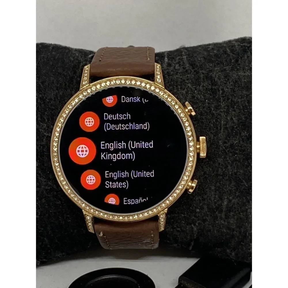 Fossil Gen 4 Authentic Digital Dial Smart Watch Custom Band FTW6015 LT296